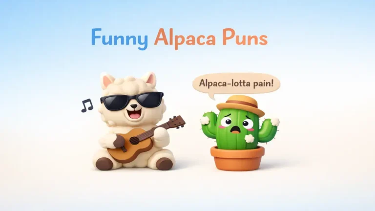 Alpaca Puns