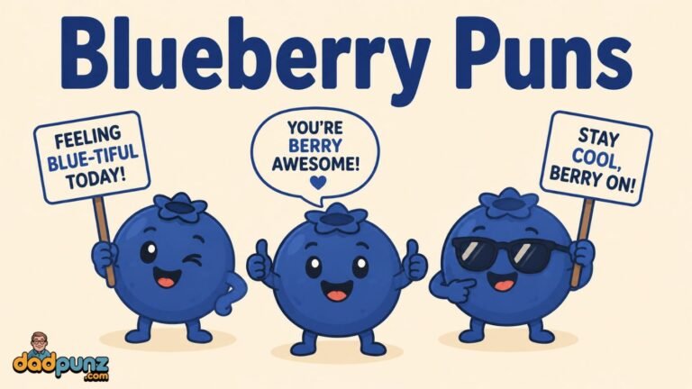 Blueberry Puns