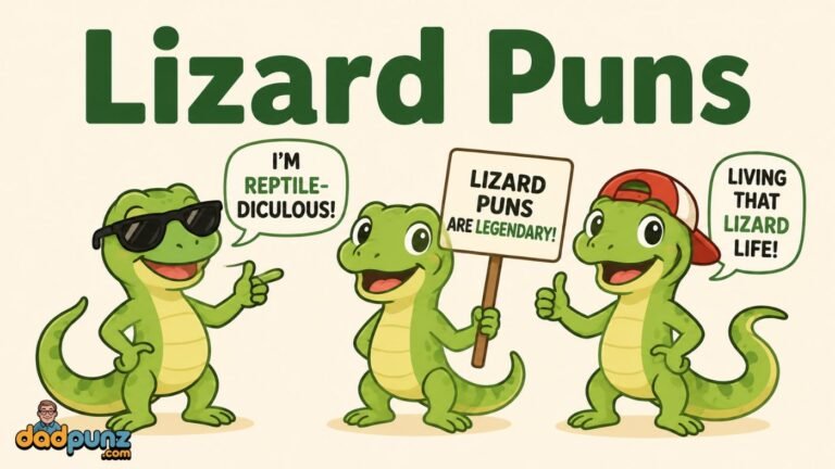 Lizard Puns