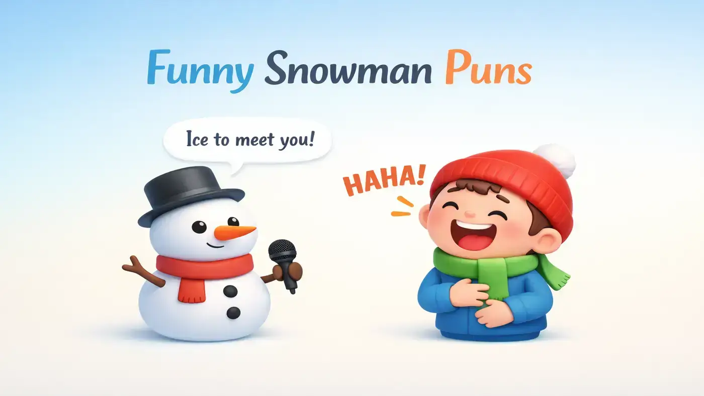 Snowman Puns