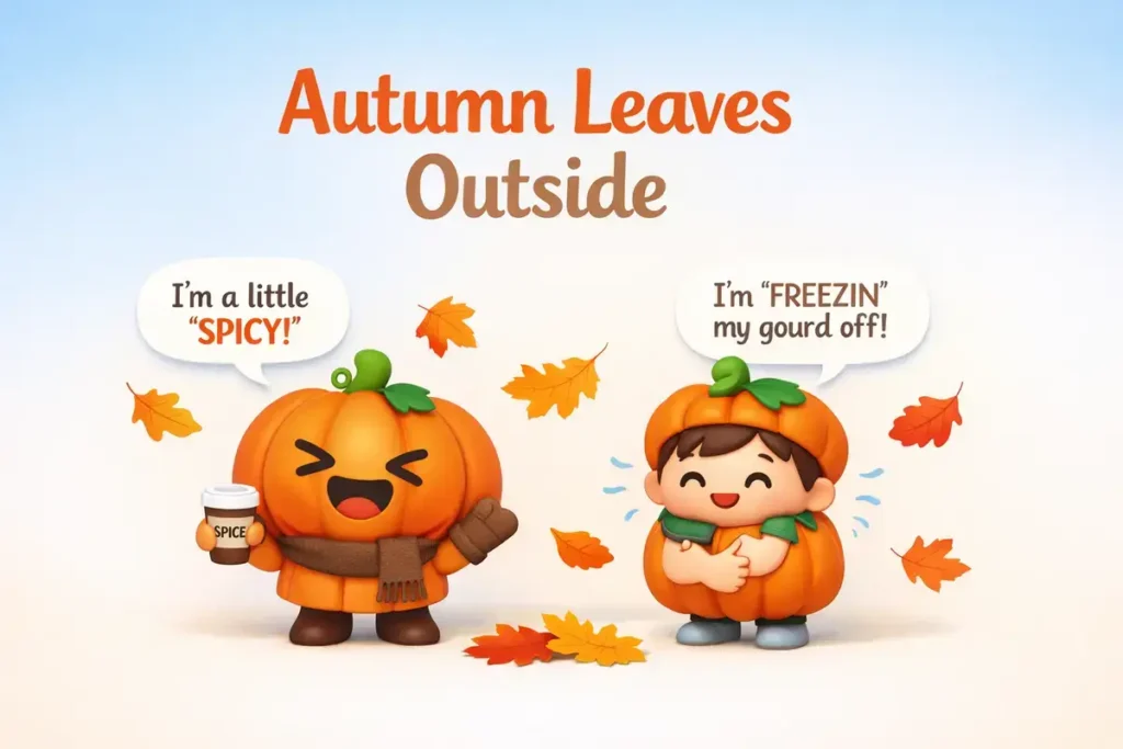 Autumn cozy corners and pumpkin lounges