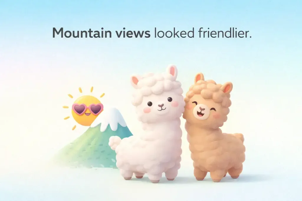 Holiday trips made brighter with playful humor