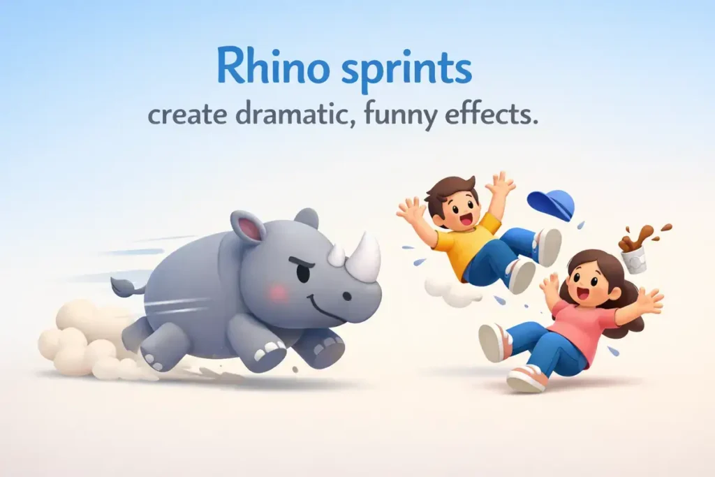 Horned Hilarity at the Zoo