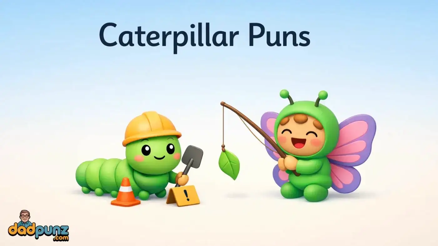Caterpillar puns
