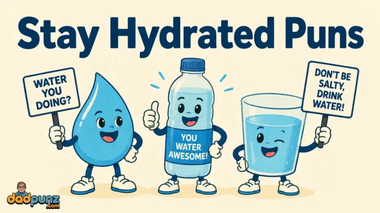 Stay Hydrated Puns