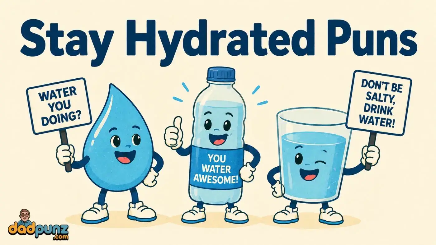 Stay Hydrated Puns