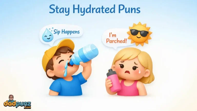 Stay hydrated puns
