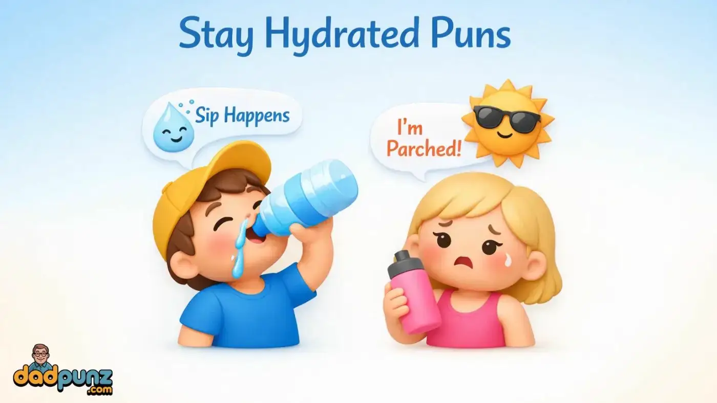 Stay hydrated puns