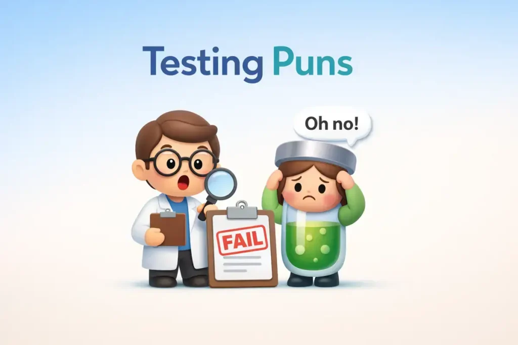 Exam humor that answers in laughter