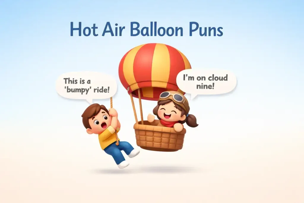 Festival vibes with floating fun