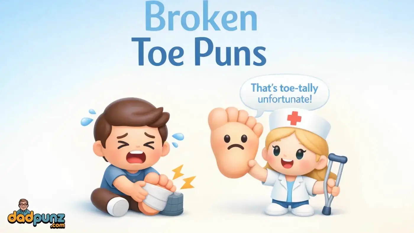 broken toe puns
