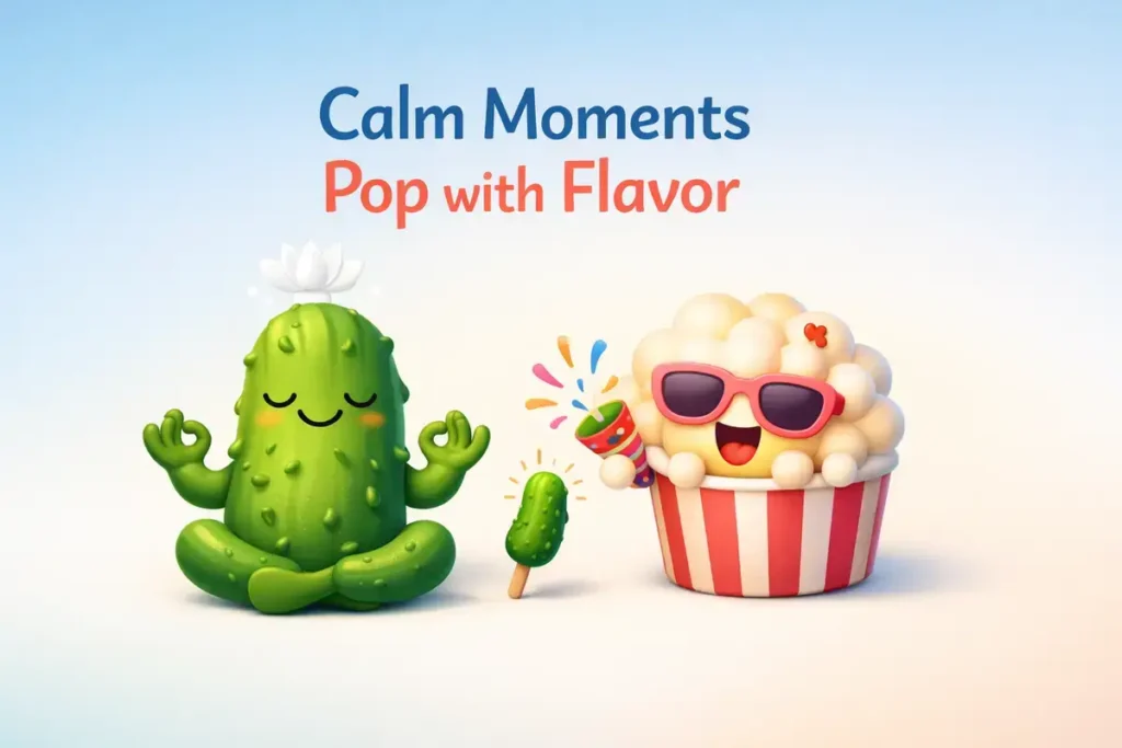 Crunchy humor for instant smiles