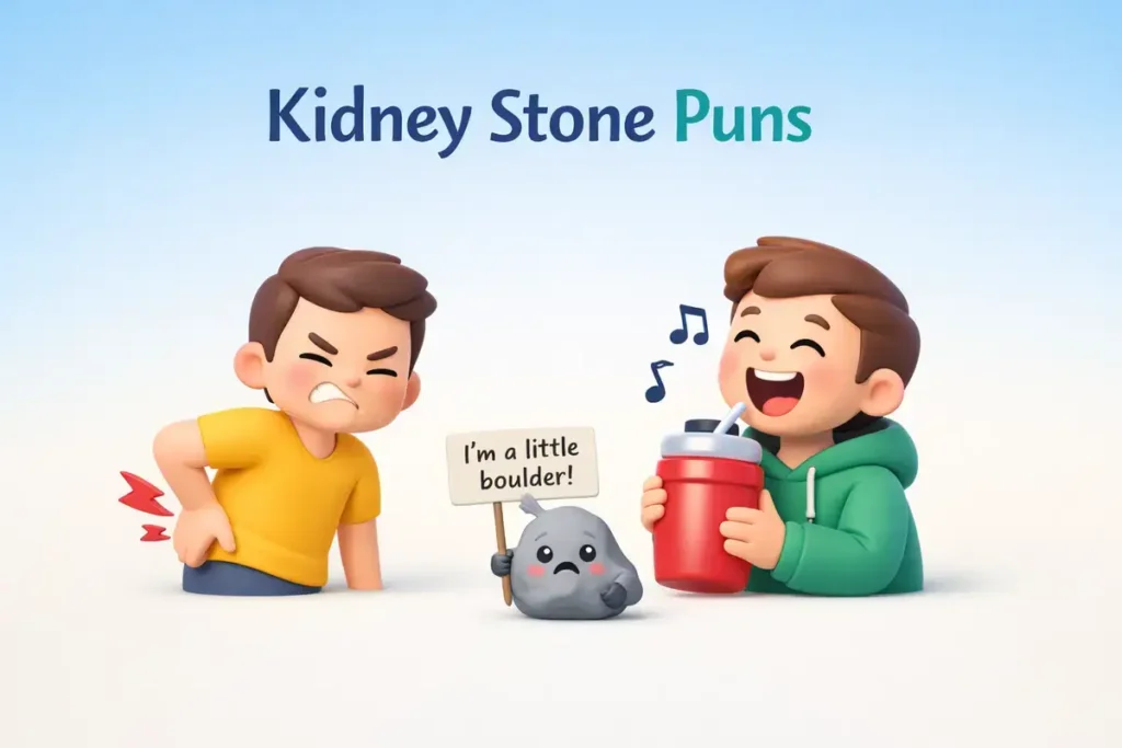 Kidney Stone Puns That Turn Medical Moments Into Comedy Gold