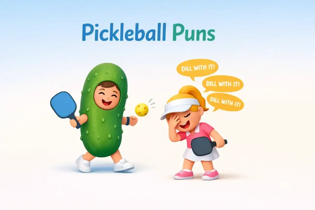Pickleball puns you need for your next game day post