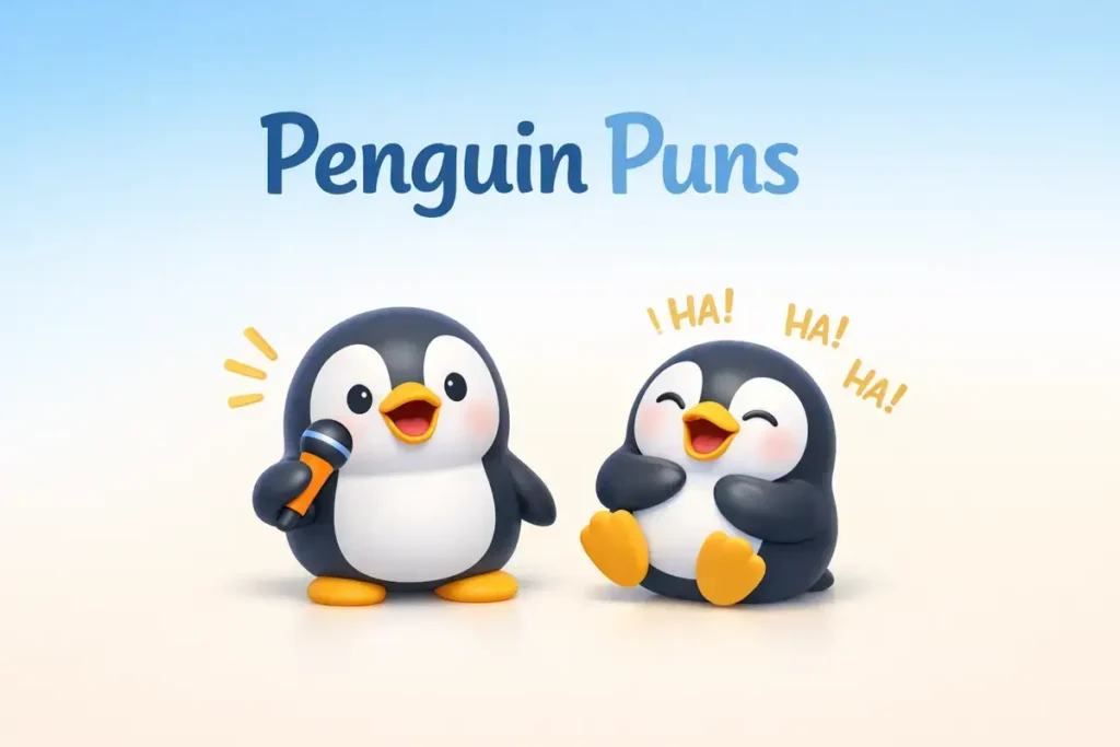 Penguin puns for winter fun