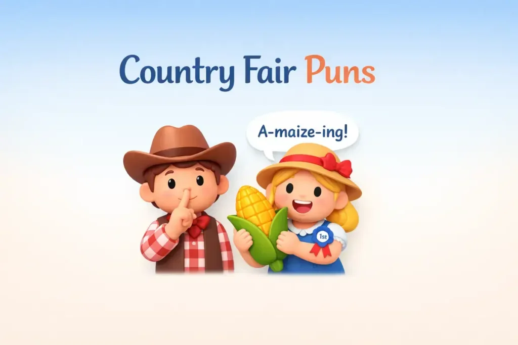 Livestock shows and rural charm laughs