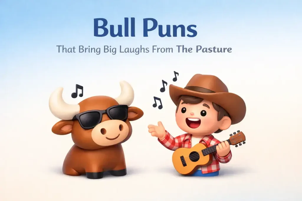 Bull Puns That Bring Big Laughs From The Pasture