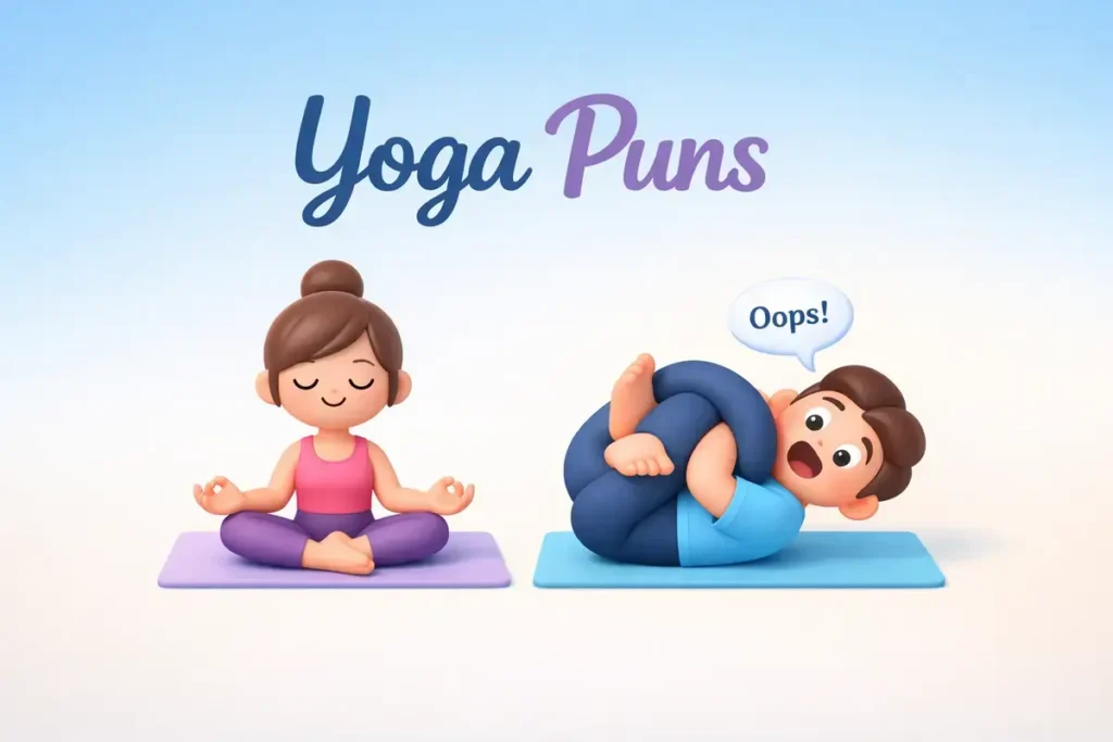 Yoga Puns for Meditation Moments