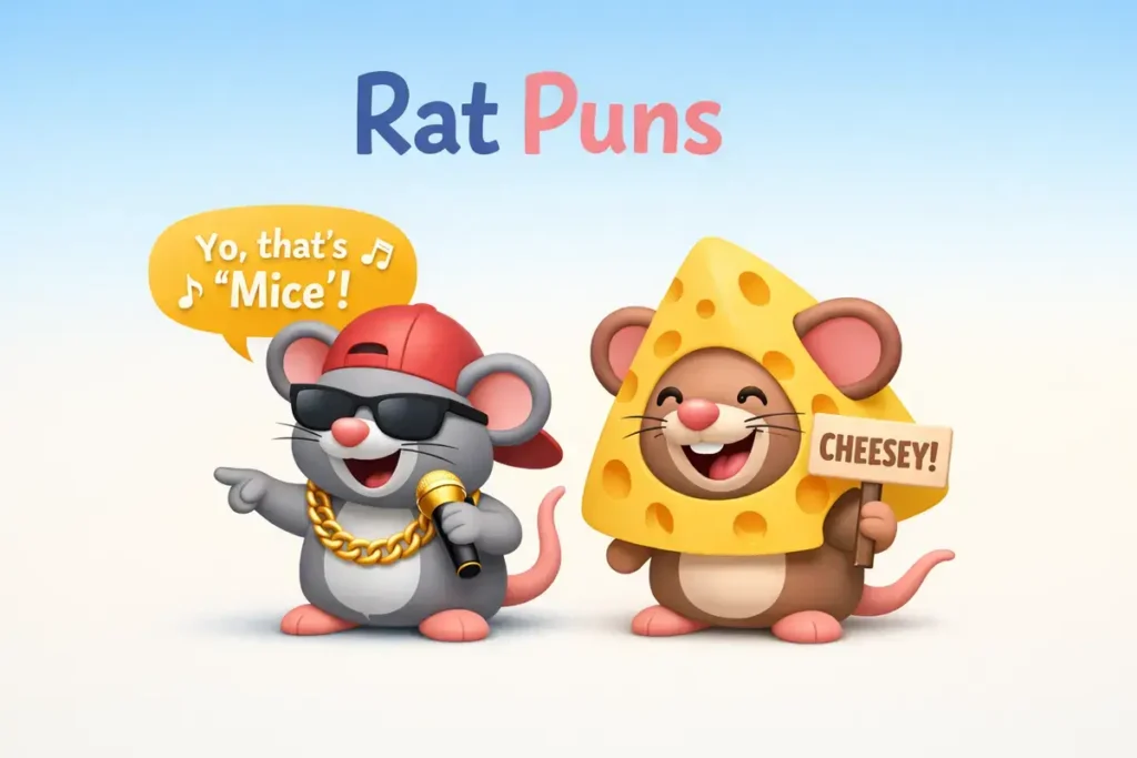 Rat puns in survival stories