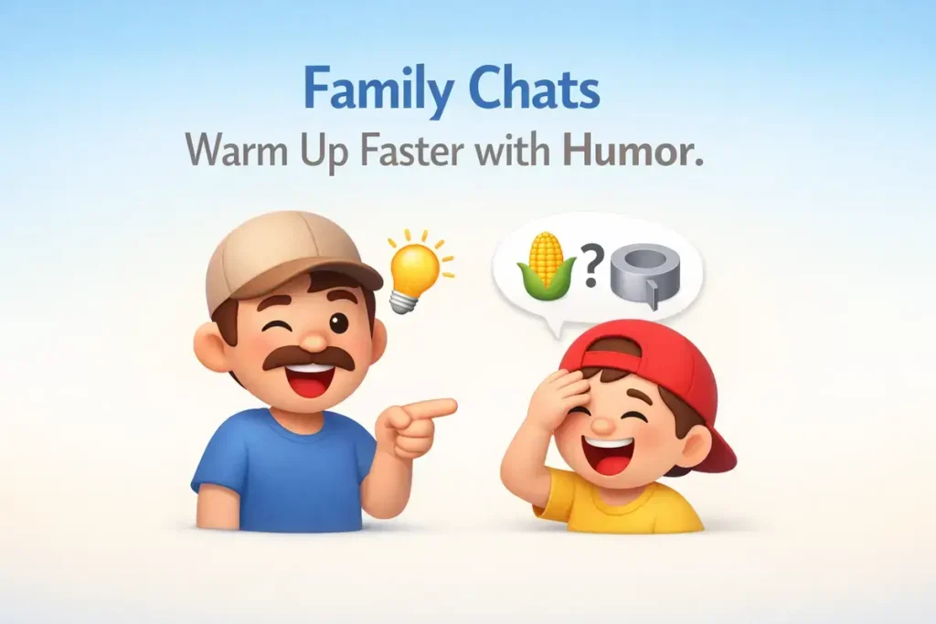 Everyday family moments and playful word twists