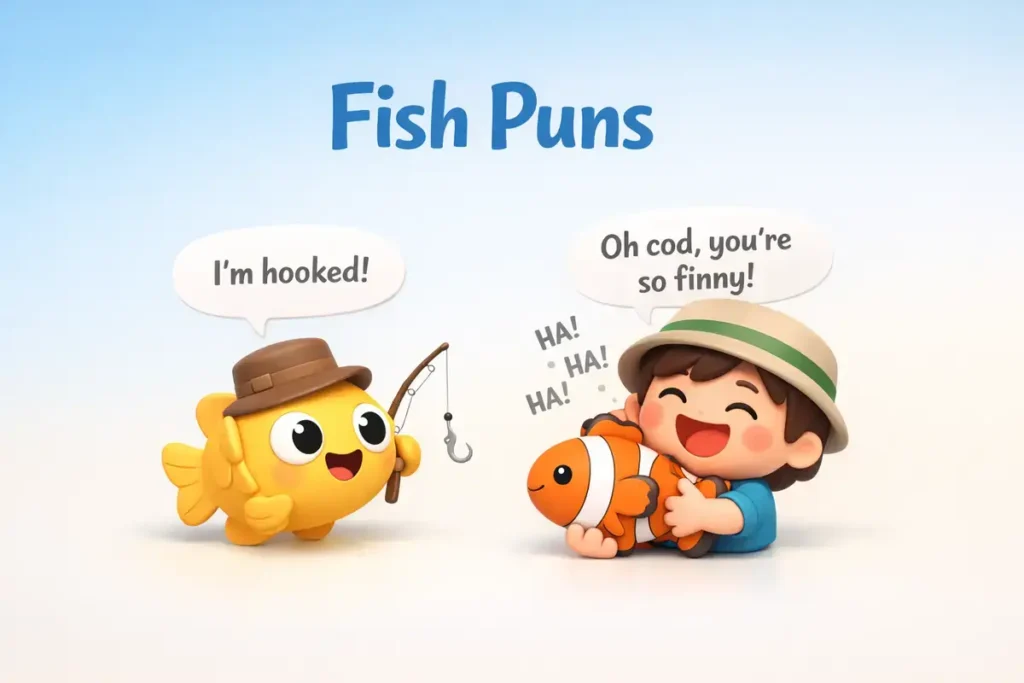 Fish puns best for healthy diet choices