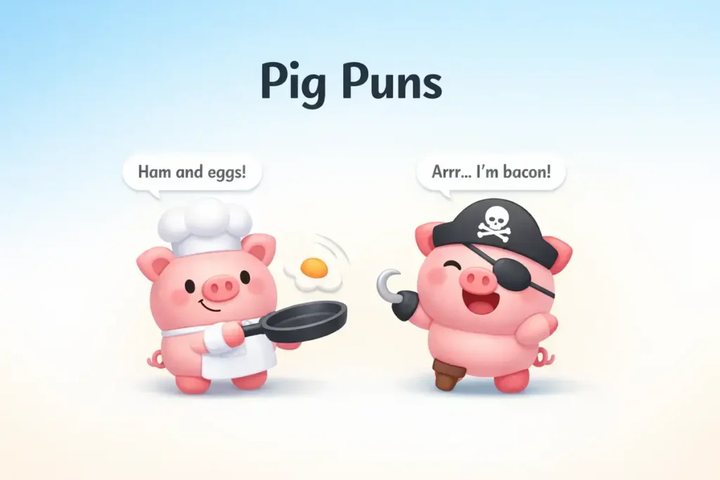 Farm-to-table pig jokes