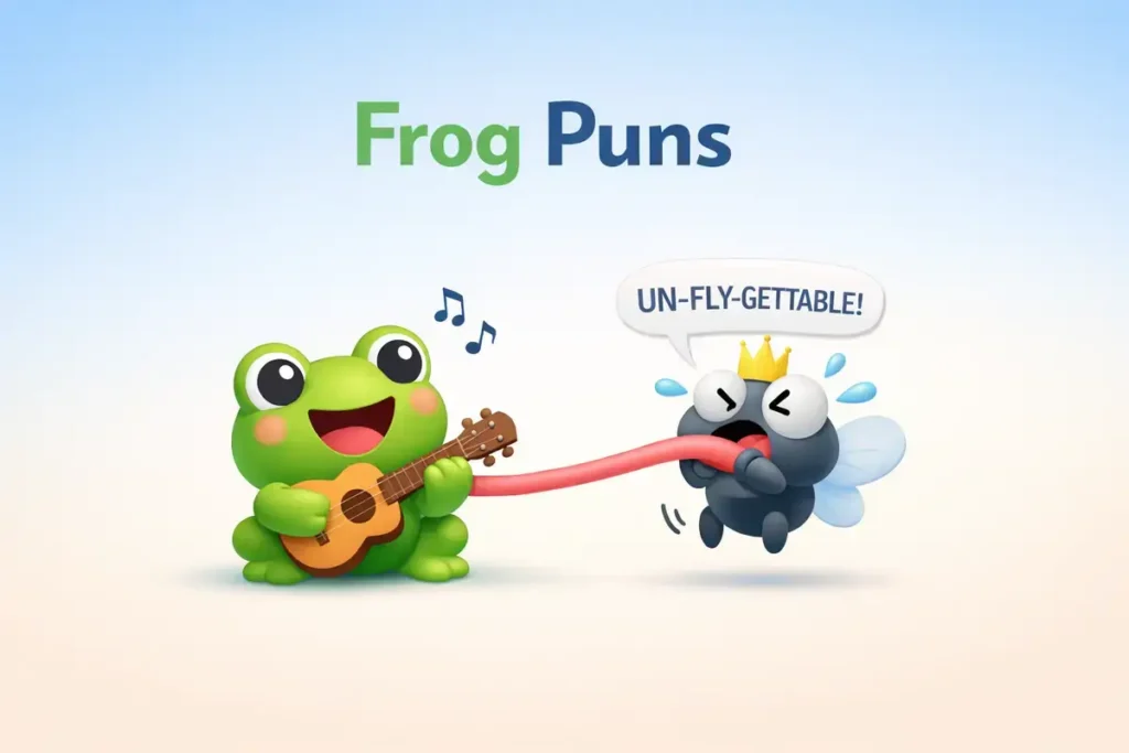 Lighthearted amphibian jokes for daily laughs