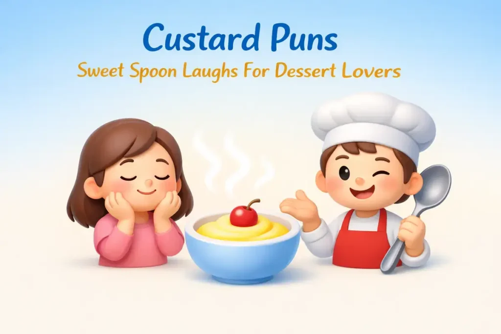 Custard Puns Funny Dessert Lines For Sweet Tooth Fans