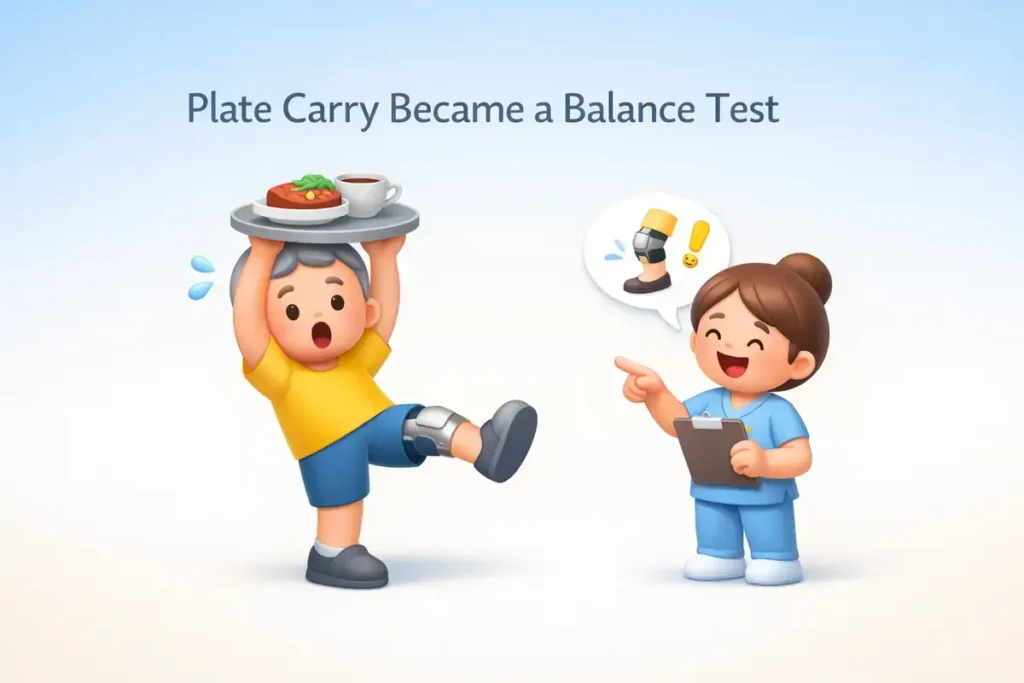 Food and kitchen moments that test your balance