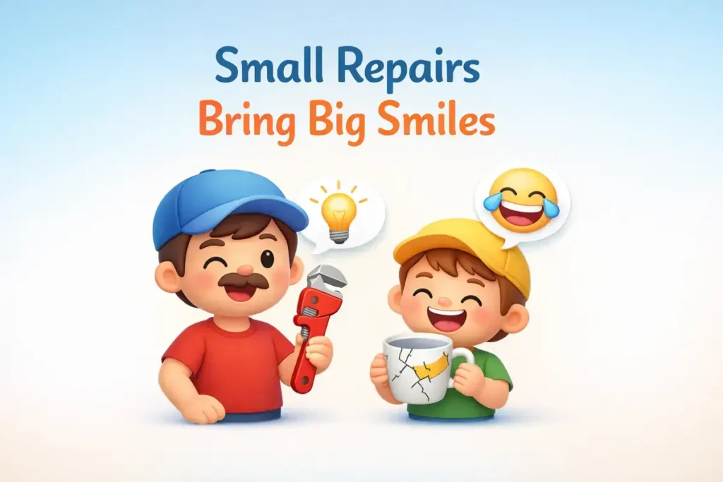 Work fixes and handy dad humor