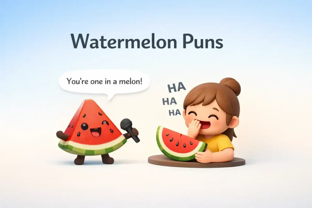 Watermelon Puns for Summer Vibes