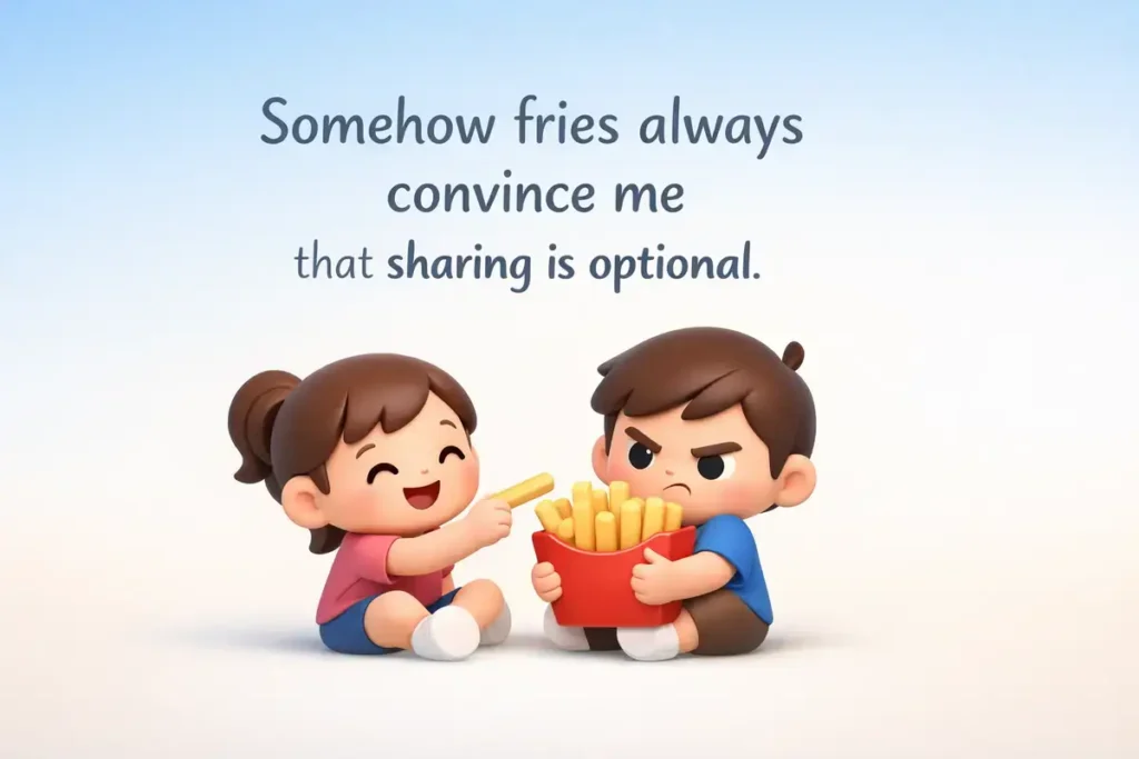 Crispy Fry Humor Straight From The Basket