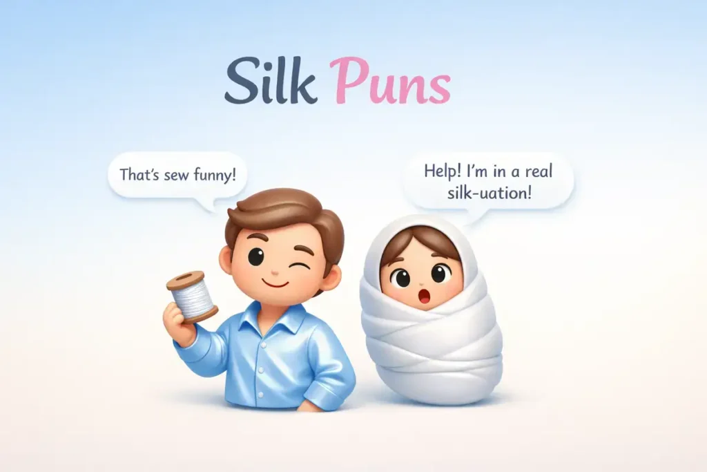 Silk Puns That Make Fabric Lovers Smile Every Time