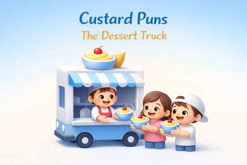 Custard Puns That Turn Every Dessert Moment Into A Laugh
