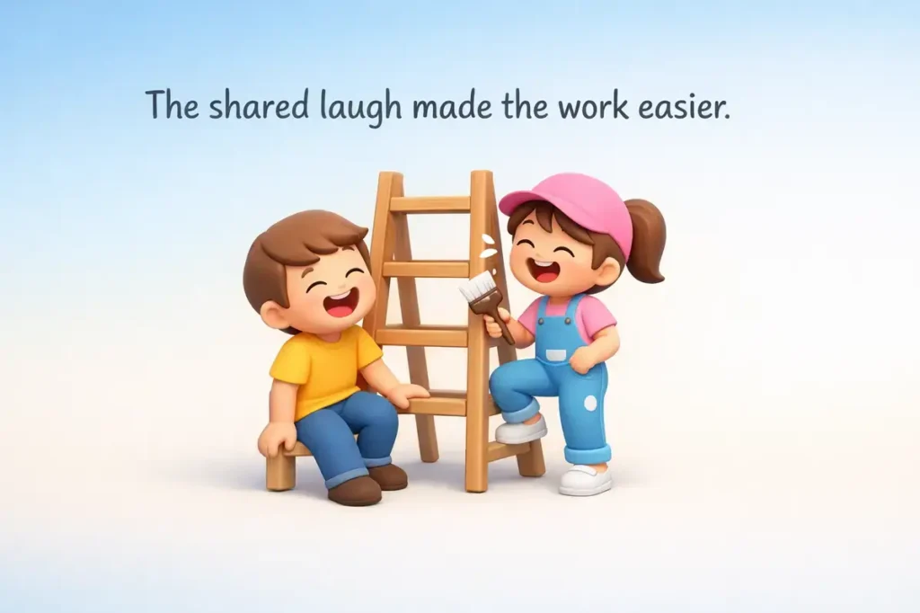 Neighborly Help Moments That Elevate Friendship ladder puns