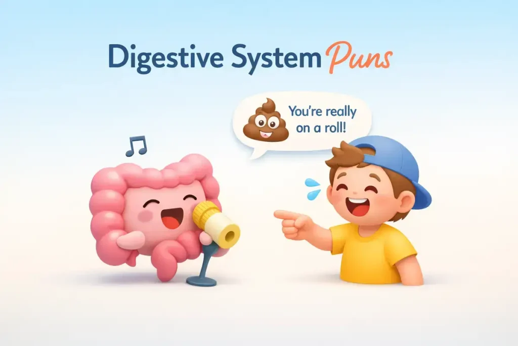 Digestive system puns for everyday conversations