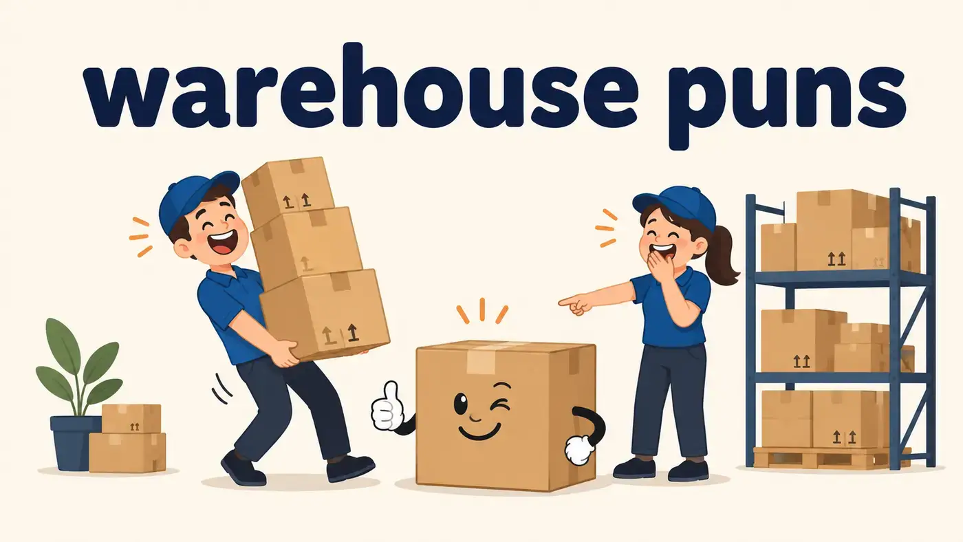 warehouse puns