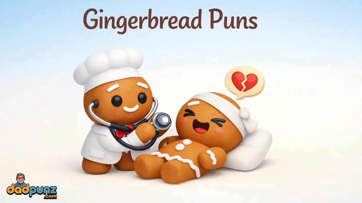Gingerbread puns