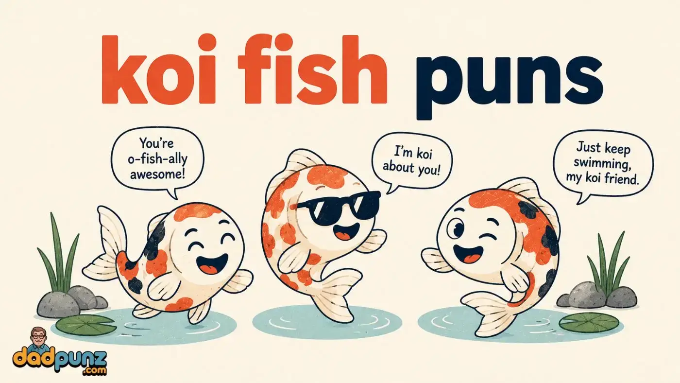 Koi Fish Puns