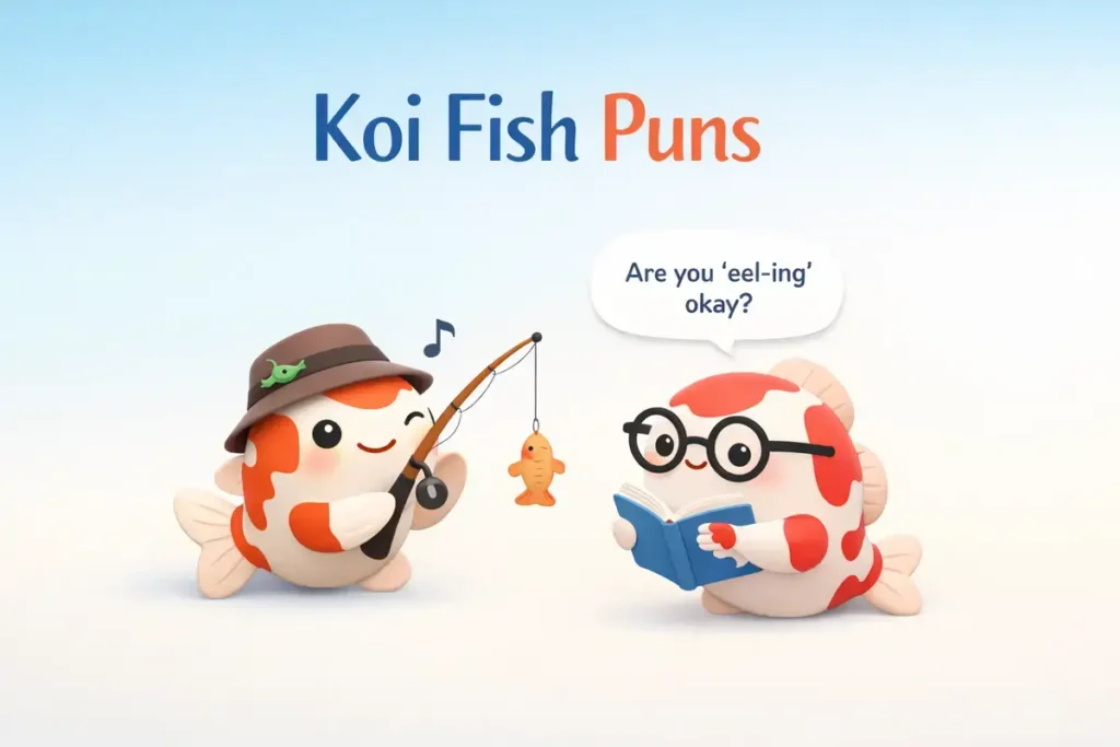 Koi Fish Puns for Work and Office Life