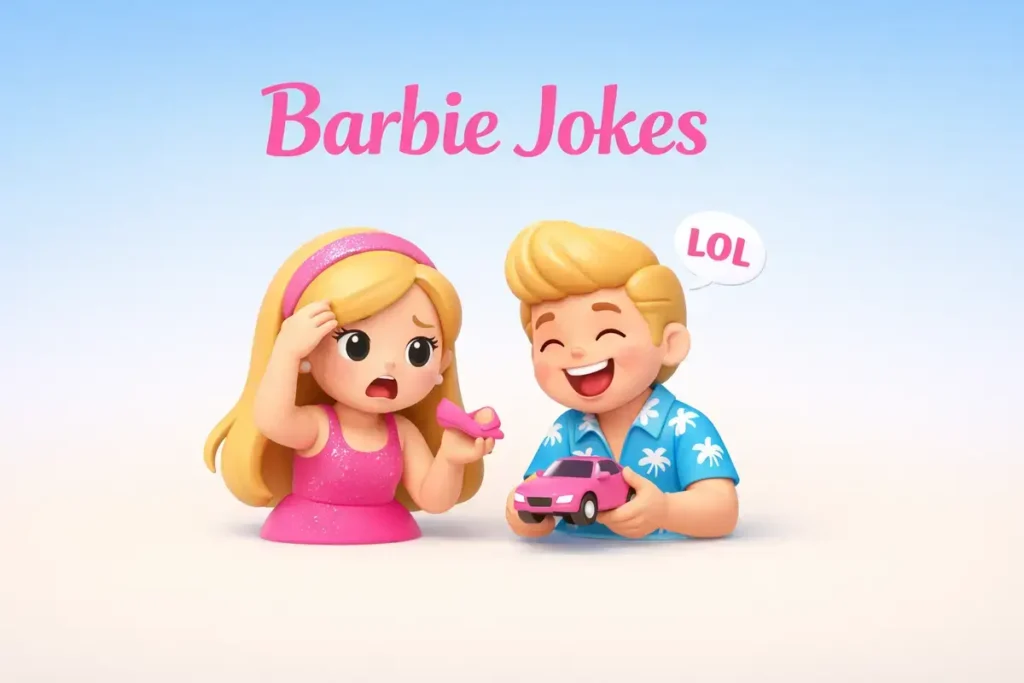 Barbie Jokes About Real Life Goals