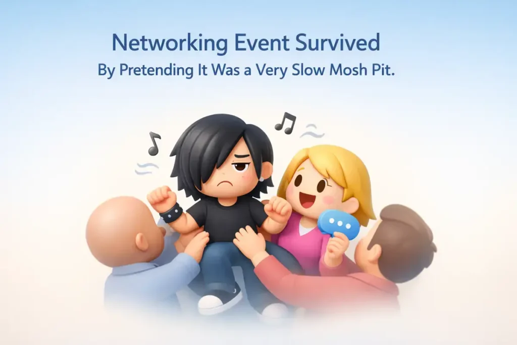 Emo Jokes About Growing Up Reluctantly