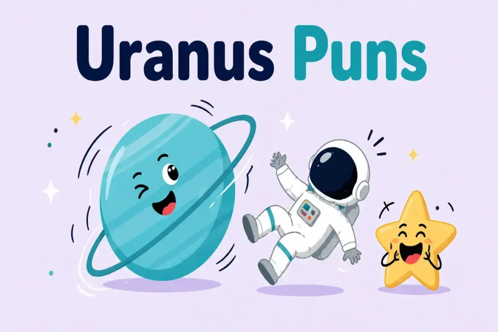 Uranus puns that spark space smiles