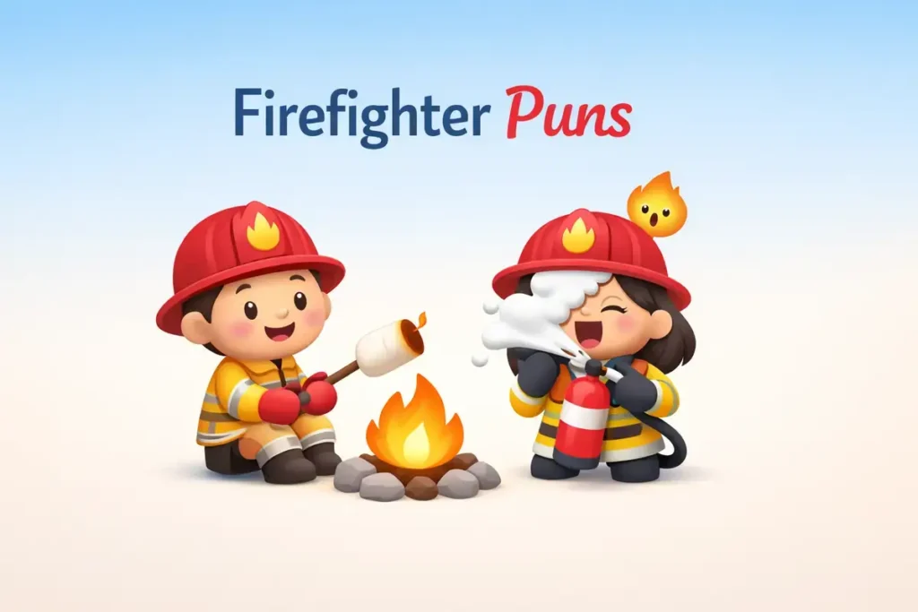 Rookie Firefighter and Academy Puns