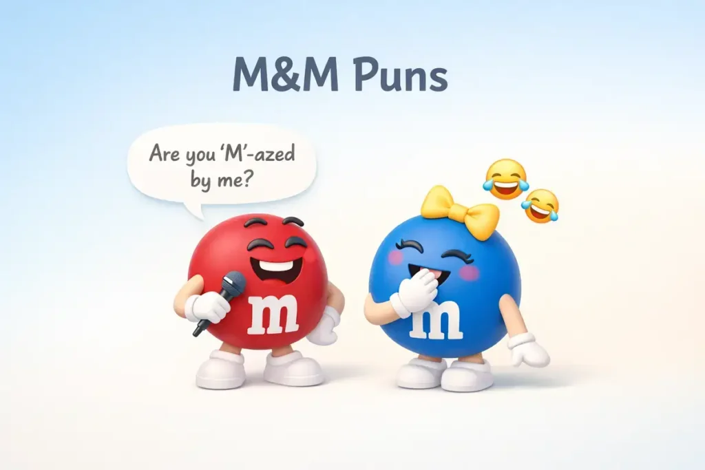 M and M Puns for Every Mood