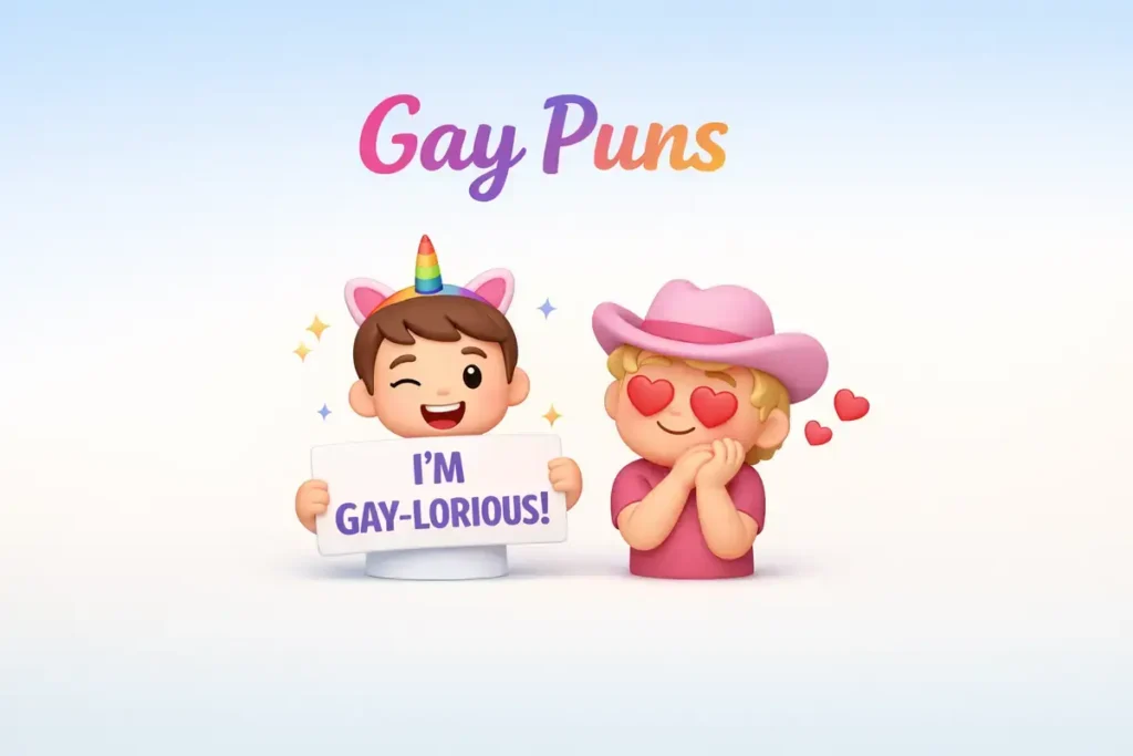 Friendship and Queer Community Puns