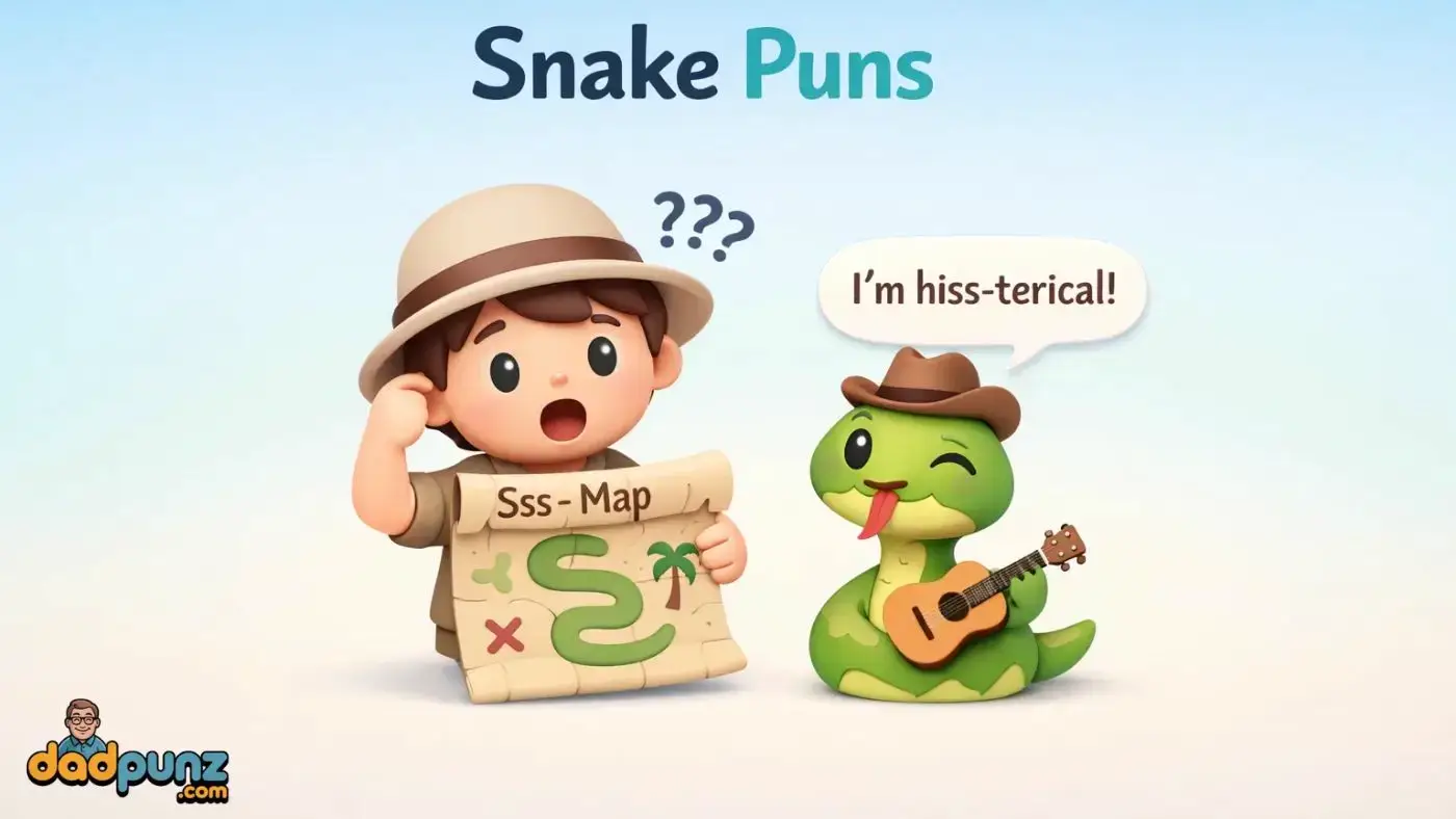 snake puns