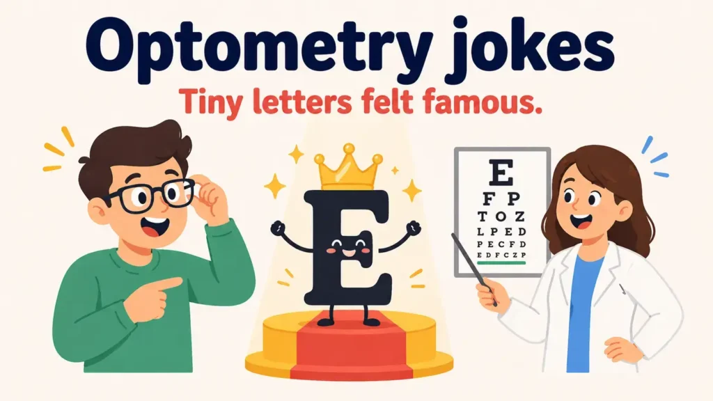 Optometry jokes that brighten exam days