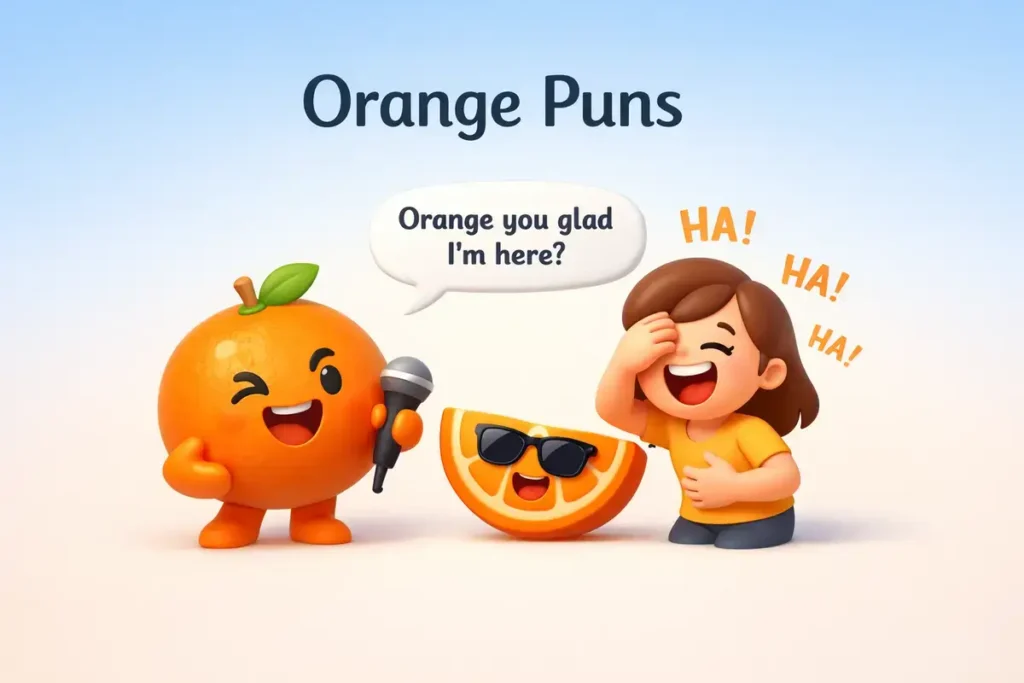 Orange jokes to Brighten Someone's Whole Day