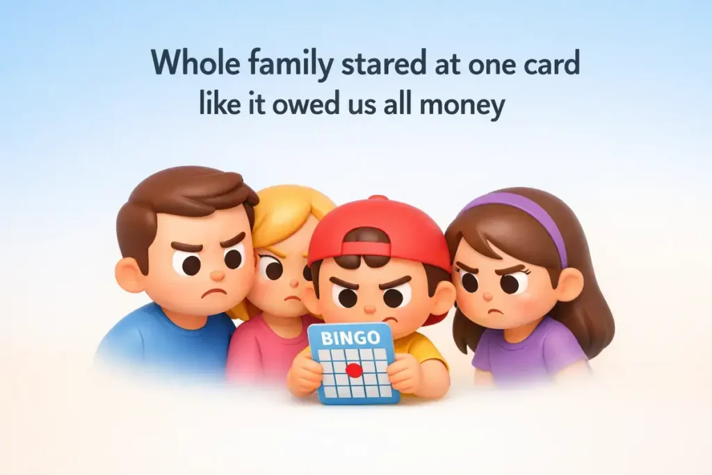 Kids and Family Bingo Humor